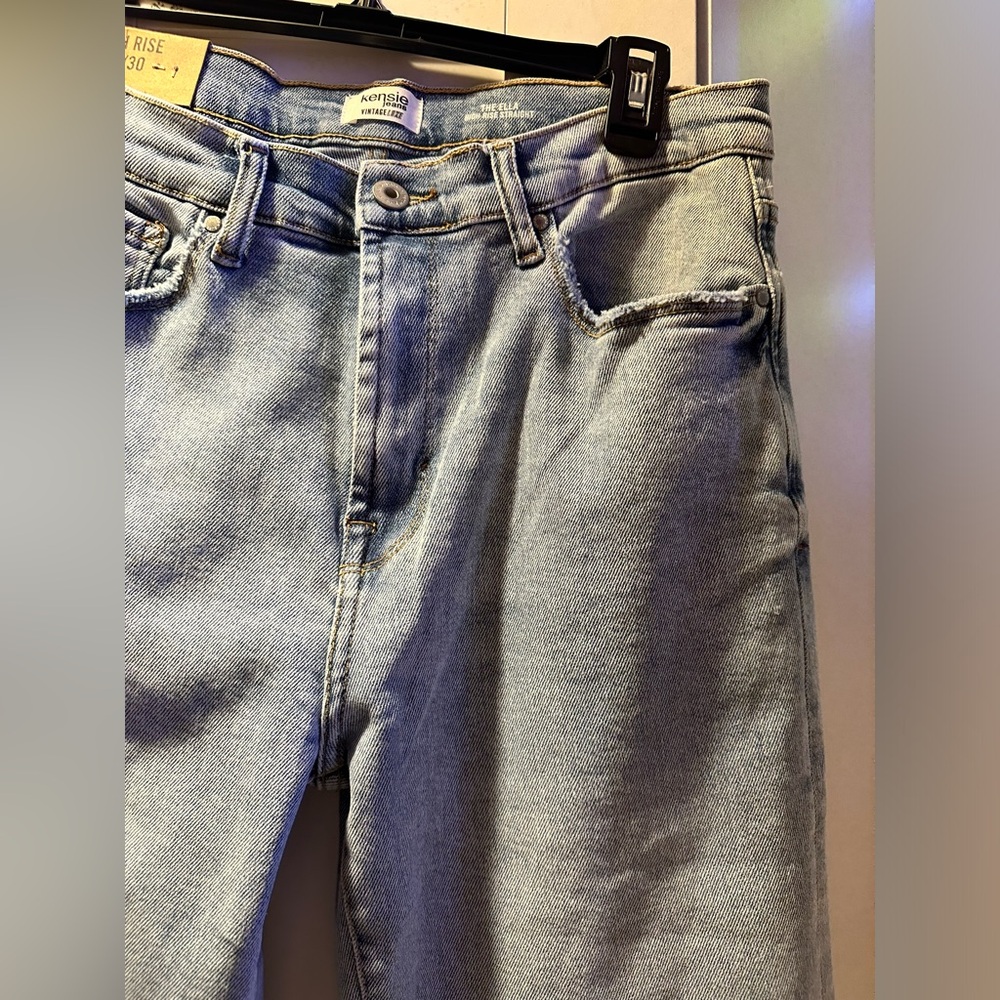 NWT Kensie Jean Vintage Luxe The Ella High-Rise Straight - Picture 4 of 9
